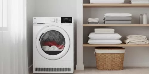 Alt +Secadora de bomba de calor en lavadero cuidado de prendas y bajo consumo.png